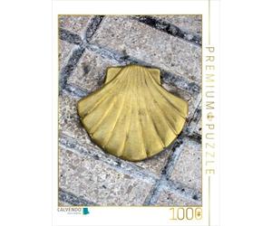 Puzzle · Une Illustration tirée du Calendrier « Camino Del Norte | Piliers indicateurs · 1000 pièces · Format assemblé 64 × 48 cm · CALVENDO Puzzle
