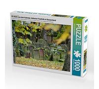 Puzzle · Une Illustration tirée du Calendrier « Cimetières juifs en | Allemagne · 1000 pièces · Format assemblé 64 × 48 cm · CALVENDO Puzzle