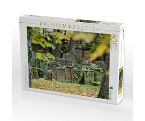 Puzzle · Une Illustration tirée du Calendrier « Cimetières juifs en | Allemagne · 1000 pièces · Format assemblé 64 × 48 cm · CALVENDO Puzzle