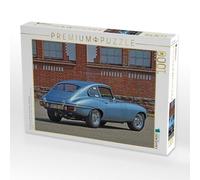 Puzzle · Une Illustration tirée du Calendrier « Jaguar E-Type - Le félin | 1000 pièces · Format assemblé 64 × 48 cm · CALVENDO Puzzle