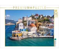 Puzzle · Une Illustration tirée du Calendrier « Kastellórizo | la pointe la plus orientale de la Grèce · 1000 pièces · Format assemblé 64 × 48 cm · CALVENDO Puzzle