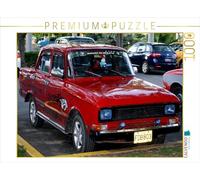 Puzzle · Une Illustration tirée du Calendrier « Légendes de l'automobile | MOSKVICH · 1000 pièces · Format assemblé 64 × 48 cm · CALVENDO Puzzle