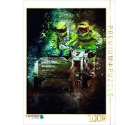 Puzzle · Une Illustration tirée du Calendrier « Motocross Sidecar | tout simplement géniale · 1000 pièces · Format assemblé 64 × 48 cm · CALVENDO Puzzle