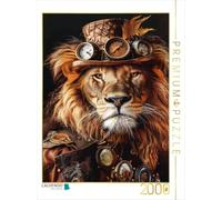 Puzzle · Une Illustration tirée du Calendrier « Steampunk Fauna | Le professeur Cogswell · 2000 pièces · Format assemblé 90 × 67 cm · CALVENDO Puzzle