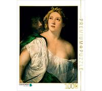 Puzzle · Une Illustration tirée du Calendrier « Tiziano Vecellio | Le Titien · Lucrèce et son époux Lucius Tarquinius Collatinus… · 1000 pièces · Format assemblé 64 × 48 cm · CALVENDO Puzzle
