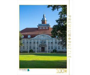 Puzzle · Une Illustration tirée du Calendrier : Une matinée à Cloppenburg | 1000 pièces · Format assemblé 64 × 48 cm · CALVENDO Puzzle
