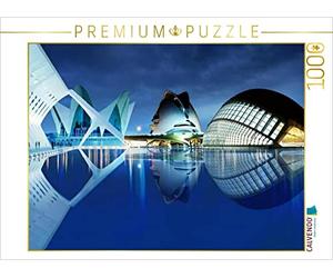 Puzzle · Une Illustration tirée du Calendrier « Valence | histoire et modernité · Une architecture moderne sur les… · 1000 pièces · Format assemblé 64 × 48 cm · CALVENDO Puzzle