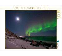 Puzzle · Une Image tirée du Calendrier « La Fascination des aurores | boréales · 1000 pièces · Format assemblé 64 × 48 cm · CALVENDO Puzzle