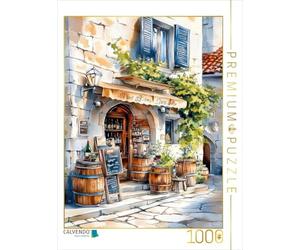 Puzzle · Une Jolie Boutique de vin au cœur de la Vieille Ville de Dubrovnik | 1000 pièces · Format assemblé 64 × 48 cm · CALVENDO Puzzle