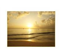 Puzzle · Une matinée dorée... Une Ambiance Lumineuse | Lever du soleil à Diani Beach, au Kenya · Jeu de lumière et de… · 500 pièces · Format assemblé 48 × 36 cm · CALVENDO Puzzle