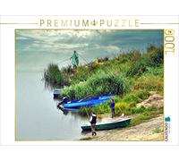 Puzzle · Une Partie de pêche sous la Pluie | 1000 pièces · Format assemblé 64 × 48 cm · CALVENDO Puzzle