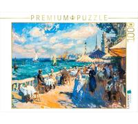 Puzzle · Une Vie de Promenade à la manière des impressionnistes, avec des | scènes animées et des ambiances lumineuses hautes en couleur · 1000 pièces · Format assemblé 64 × 48 cm · CALVENDO Puzzle
