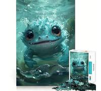 Puzzle Unfluffy Splash Monster 1000 pièces Stimule l'esprit Découpe Nette Composants Robustes Un Divertissement captivant pour des Moments de détente à la Maison (38x52cm)