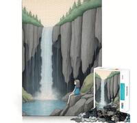 Puzzle Unique en Son Genre,1000 pièces,pour Adolescents stimule l'esprit,Assemblage Parfait,idéal pour des Moments de détente à la Maison (50x75cm)