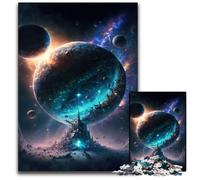 Puzzle Univers 1000 pièces pour Adultes, idéal pour Les Adolescents et Les collectionneurs, idéal comme décoration d'intérieur ou Cadeau de Voyage, 50x75cm