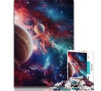 Puzzle Univers Coloré 1000 pièces, Jeu Stimulant et Jeu Familial idéal comme Cadeau pour Toute la Famille 38x26cm
