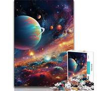 Puzzle Univers Coloré 1000 pièces pour Adultes et Adolescents, Jouets addictifs pour la décoration de la Maison (50x75cm)