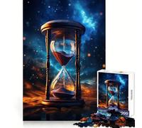 Puzzle Univers du Temps 1000 Pièces Développe Les capacités cognitives Passe-Temps agréable Coffret Solide Cadeau de Noël Unique (38x26cm)