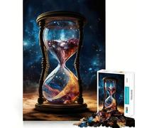 Puzzle Univers du Temps 1000 pièces Jeu de création et de développement Personnel Emboîtement Parfait Pas de pièces détachées Activité de Partage et de complicité en Famille (38x52cm)
