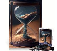 Puzzle Univers du Temps 1000 pièces pour Adolescents Bien-être Mental, détente et Loisirs Cadeau touchant aux Bords Nets (38x26cm)