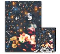 Puzzle Univers Femme 1000 pièces pour Adultes Puzzle en Bois idéal pour Les Jeux de société en Famille Les fêtes d'anniversaire 1000 pièces (38 x 26 cm)