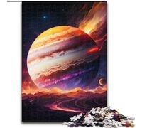 Puzzle Univers Jupiter 1000 pièces pour Adultes, Taille 50x75cm, idéal pour se détendre et se Mettre au défi. Décoration d'intérieur colorée, pour Les Amis.