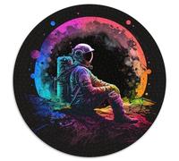 Puzzle Univers Planète Astronaute 1000 pièces pour Adultes Puzzles pour Adultes Jeu Familial interactif, adapté aux 14 Ans et Plus 67,5 x 67,5 cm