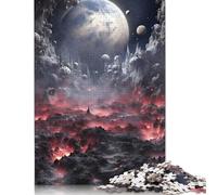Puzzle Univers robotique 1000 pièces pour Adultes, difficulté : Jouets éducatifs, Jeux, décoration familiale (38 x 26 cm)
