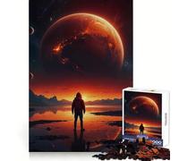 Puzzle Univers Voyageur Adulte 1000 Pièces Améliore la mémoire Plaisir léger Découpe de précision Cadeau Unique (38x52cm)