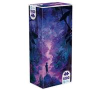 iello Puzzle 1000 pièces Universe Neon Forest 4 – Soft Touch – Illustration Sylvain Sarrailh
