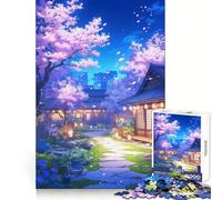 Puzzle Urban Blossom Haven pour Adolescents, 1000 pièces, Stimulation Cognitive, détente, Assemblage précis, Cadeau Symbolique (38x26cm)