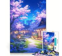 Puzzle Urban Blossom Haven pour Adolescents 1000 pièces Stimule l'esprit Amusant Découpe Nette Composants Robustes Activité de Rassemblement réconfortante (38x26cm)