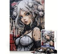 Puzzle Urban Girl V 1000 pièces pour Adolescents, Exercice Mental, Passe-Temps apaisant, Cadeau de Noël idéal (38x52cm)