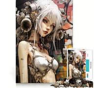 Puzzle Urban Girl V pour Adultes,1000 pièces,Jeu de réflexion,Cadeau,découpe de Haute précision,activité relaxante à Faire en Groupe à l'intérieur (38x26cm)