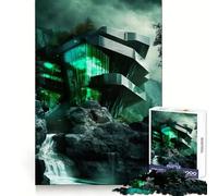 Puzzle Urban Oasis pour Adolescents 1000 pièces Jeu Intelligent et apaisant Découpe Lisse 50x75cm