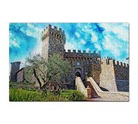 Puzzle USA 300 pièces USA Amérique Napa Valley Puzzle Game Artwork Voyage Souvenir 38x26CM