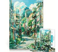 Puzzle Usure et Déchirure 1000 pièces,Jeu de Concentration mentale,découpe de précision,Bords Lisses,activité captivante pour des soirées tranquilles (50x75cm)
