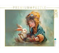 Puzzle · Œuvres d'humour | Le lapin est mon meilleur ami · 1000 pièces · Format assemblé 64 × 48 cm · CALVENDO Puzzle