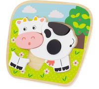 Puzzle vache vert TU