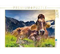Puzzle · Vaches de Montagne | 1000 pièces · Format assemblé 64 × 48 cm · CALVENDO Puzzle