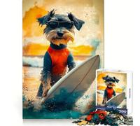 Puzzle Vagues d'été pour Adultes, 1000 pièces, renforce la mémoire, apaise et divertit, Bords de qualité, Joli Cadeau 38x52cm