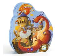 Puzzle 54 pièces Djeco Vaillant et le dragon G