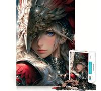 Puzzle Valkyrie Angel of War 1000 pièces pour Adolescents Jeu Stimulant l'esprit Assemblage sûr et Solide Activité Amusante en Famille (50x75cm)