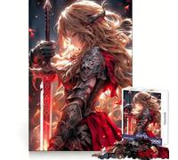 Puzzle Valkyrie Angel pour Adultes, 1000 pièces, Exercice Mental, évasion paisible, (38x26cm)