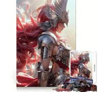 Puzzle Valkyrie Angel Warrior 1000 pièces pour Adultes Développe la mémoire Passe-Temps agréable Découpe précise Cadeau attentionné (50x75cm)