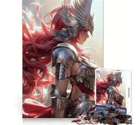 Puzzle Valkyrie Angel Warrior 1000 pièces pour Adultes Stimulation de l'esprit Plaisir Garanti Assemblage Solide Cadeau Festif (38x52cm)