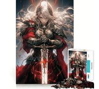 Puzzle Valkyrie Blade 1000 pièces,Jeu de Concentration mentale,découpe de précision,Bords Lisses,activité captivante pour des soirées tranquilles (50x75cm)