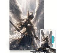 Puzzle Valkyrie des Cieux 1000 pièces Jeu de réflexion Stimulant Maintien Parfait Défi cérébral interactif pour la Maison (38x52cm)