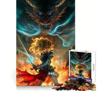 Puzzle Valkyrie Valor 1000 pièces pour Adultes Stratégie, réflexion, apaisement, Divertissement, Assemblage précis, Cadeau spécial (38x26cm)