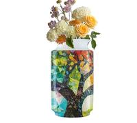 Puzzle Vase | Puzzle Pot de Fleurs | Kit de modélisation pour les amateurs de bricolage, Défi Relaxant, Décoration de la Maison, Fête des Mères, Anniversaire, 11.5x20.5cm, Matériel: ABS